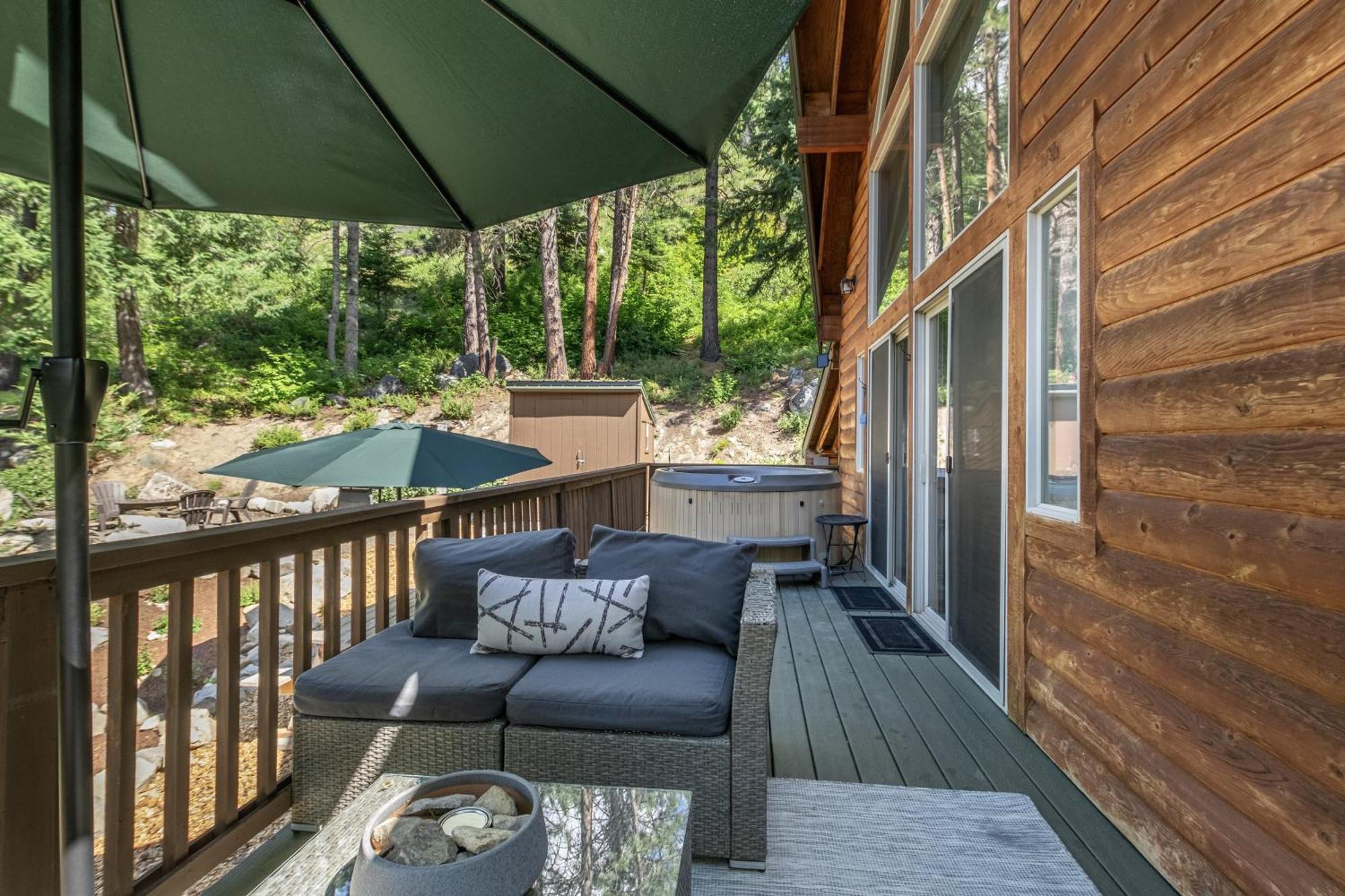 Raven Haven Lodge By Nw Comfy Cabins Leavenworth Exteriör bild