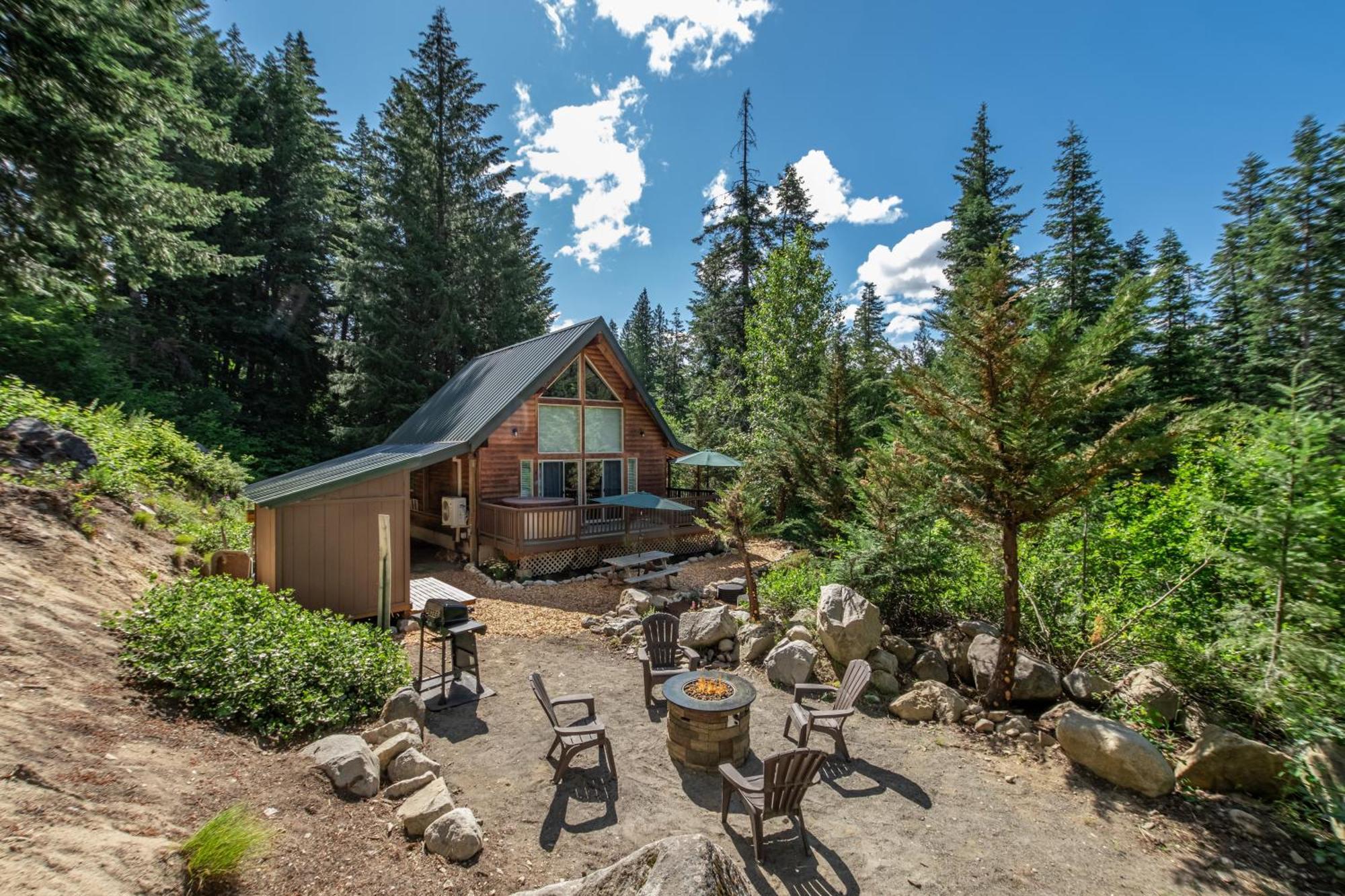 Raven Haven Lodge By Nw Comfy Cabins Leavenworth Exteriör bild